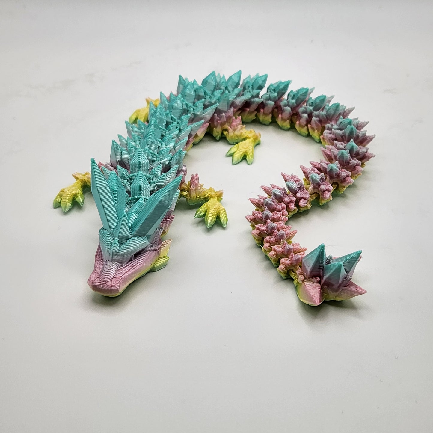 Articulated Crystal Dragons