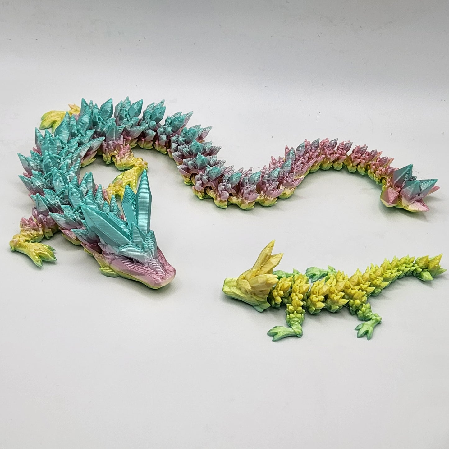 Articulated Crystal Dragons