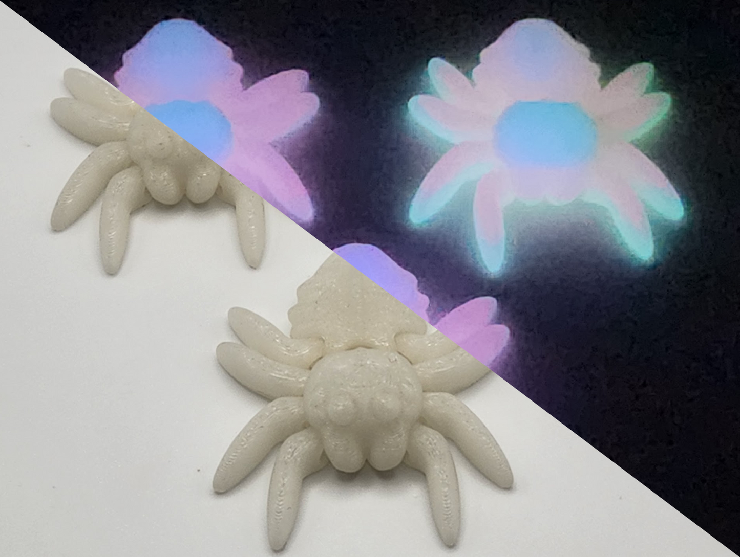 HallowEEEKS! Tiny Articulated Spiders (Set of 3)