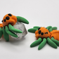 HallowEEEKS! Tiny Articulated Spiders (Set of 3)